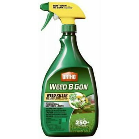 2PK Ortho Weed B Gon 24 OZ Ready To Use Weed Killer Kills Weeds Not (Best Chemical To Kill Weeds In Lawn)