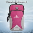 thumbnail image 4 of Adjustable Breathable Armband Phone Holder - Crossbody Pouch for Running/Gym (19x10cm Multi-Pocket Design), 4 of 7