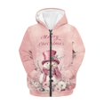 thumbnail image 5 of DISNIMO Christmas Snowman Hoodie Girl Flower Hoodies for Girls 14/16 Zippered Hoodie Kids Zip Up Hooded Sweatshirt Boys Zip Sweatshirts with Hoodie Hooded Jacket Childrens Hoodie Jackets Teen Soft, 5 of 7