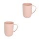 thumbnail image 2 of Cateissary Taza de de trigo con mango cepillo de estilo nórdico cepillado de taza de café soporte para cepillo de dormitorio baño rosa Rosa 2Conjunto, 2 of 6
