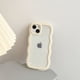 thumbnail image 1 of Funda de onda rizada transparente bonita a la moda para iPhone 11 12 13 14 Pro Max 7 8 Plus X XR XS funda de parachoques a prueba de golpes Capa estética Tan Jianjun unisex, 1 of 2