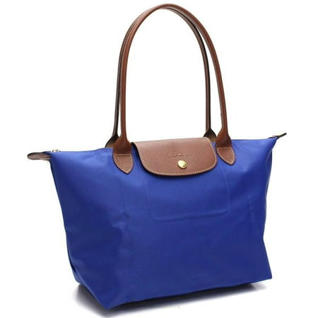 Longchamp - Longchamp Le Pliage Blue Nylon Small Foldable Tote Bag ...