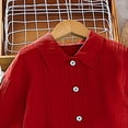 thumbnail image 3 of KYAIGUO Kids Boys Girls 2PCS Jogger Outfits Solid Color Long Sleeve Crewneck Sweatshirt Top Fall Winter Outfits for Toddler Ages 8-12, 3 of 7