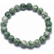 thumbnail image 2 of Pulsera de jaspe con cuentas (1 unidad), pulsera elástica de jaspe verde natural con manchas, pulsera elástica redonda de cuentas, juego de pulseras multicapa, 2 of 3