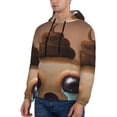 thumbnail image 3 of Lsque The Binding of Isaac Pattern Casual Men's Hoodie,Hooded Sweatshirt with Kangaroo Pocket,Pullover Hoodie-XX-Large, 3 of 8