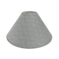thumbnail image 2 of Aspen Creative 32592 Transitional Hardback Empire Shaped Spider Construction Lamp Shade in Grey, 23" wide (7" x 23" x 14"), 2 of 5