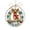 #3A, variant on Acrylic Sea Glass Christmas Tree Ornament 3.15in,Beach Themed Hanging Decor for Household Gift