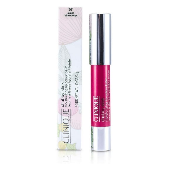 Clinique Chubby Stick Moisturizing Lip Colour Balm - # 07 Super Strawberry --3G/0.10Oz