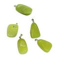 thumbnail image 4 of Colgantes de cristal perfecl para collar bricolaje 5 piezas Jade Limon, 4 of 6