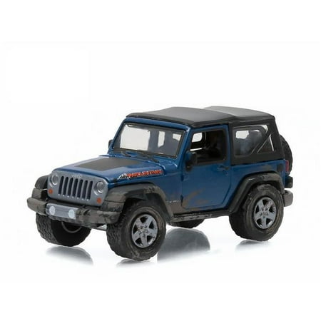 1 by 64 2010 Jeep Wrangler Mountain Edition Deepwater All Terrain Series 1 Diecast Model Car,