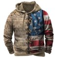 thumbnail image 3 of Sudadera con capucha con estampado de bandera de EE. UU. a la moda para hombre, tendencia de hip hop, ropa vintage Harajuku, novedad de primavera y otoño, sudaderas, tops de gran tamaño, 3 of 5