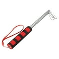 thumbnail image 1 of Unique Bargains Telescopic Handheld Flagpoles 1.2M Sponge Handle Pole w Clips 6 Sections Red, 1 of 7