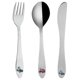 thumbnail image 1 of Cutlery Set for Children - Three-piece with Car Motif, 1 of 5