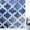 Blue, variant on Blue Morocco Window Privacy Film Stain Glass,Reusable Decorative Rainbow Window Film,Vintage Graffiti Paint Art Boho Dappled Static Cling Sun Blocking Stickers Decals Covers 17.7" x 39.3" (2pcs)