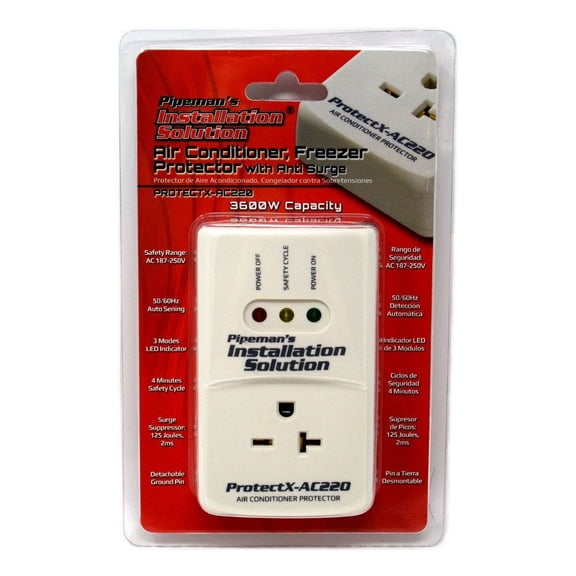 Installation Solution Surge Protector for Appliances - 220 Volt AC