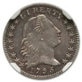 thumbnail image 2 of 1795 Flowing Hair Half Dime AU-55 NGC, 2 of 3