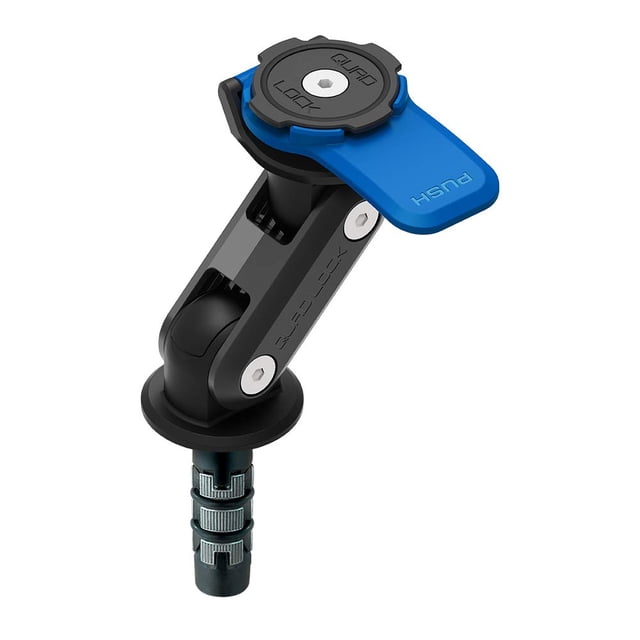 Cierre cuádruple con soporte para vástago de horquilla de motocicleta para iPhone y Samsung
