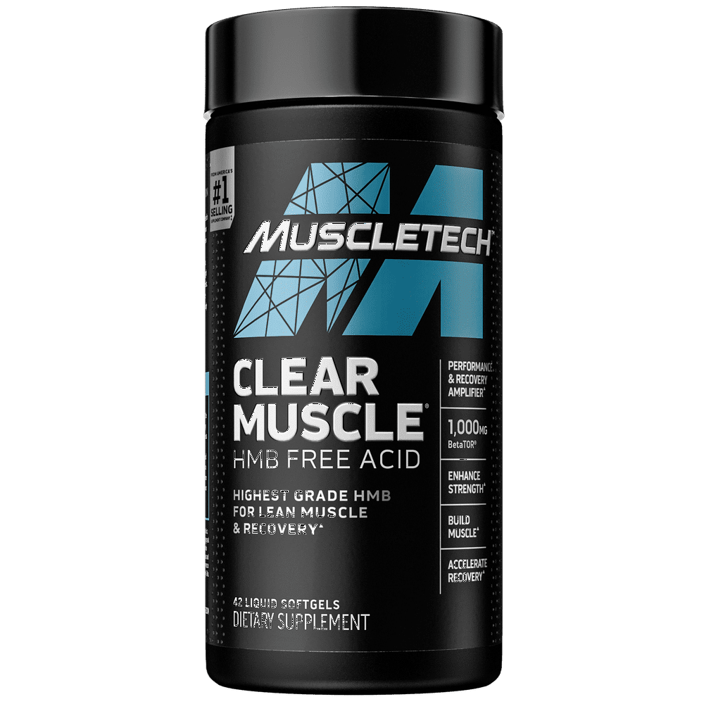 Muscletech Clear Muscle Post Workout Muscle Recovery Supplement, 42ct
