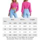 thumbnail image 3 of Top corto con cuello redondo, estilo informal, Top ajustado para mujer, traje diario con manga farol, 3 of 7