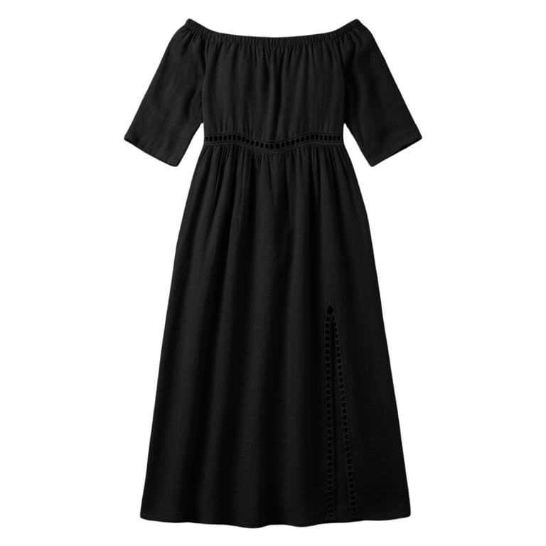 black sequin dress Ritz | Plunge-Neck Mini With Long Sleeves making it your go maxi-dress-with-sleeves Homecoming Dresses Windsor Blue Color:denim