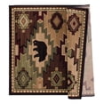thumbnail image 6 of United Weavers Rustic Forest Aztec Diamond Multi Hand-Carved Area Rug or Runner, 6 of 9