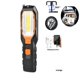 thumbnail image 1 of Linterna LED portátil shaofei recargable por USB COB resistente al agua color naranja, 1 of 5
