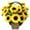 Sunflowers 4 Bouquets - Medium, variant on Ukeler 122pcs Artificial Sunflower Heads 5.1'' 3.5'' 1.5'' Yellow Sunflower Artificial Flowers for Home Decoration, Wedding Decor, Birthday Party Decor, Garden Craft Art Decor, Decoration