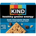thumbnail image 2 of KIND Healthy Grains Energy Bars, Dark Chocolate Chunk, 21g Whole Grains, Made with Super Grains, Gluten Free Snacks, 5 Ct, 7.1oz, 2 of 8