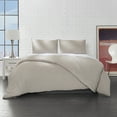 thumbnail image 4 of Microfiber 3-Piece Duvet Cover Set & Microfiber Down-Alternative Comforter Taupe - Twin, 4 of 5