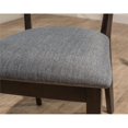 thumbnail image 5 of Hillsdale Furniture Emerson Wood Rectangle Dining Table Metal Base in Gray, 5 of 5