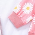 thumbnail image 6 of MYShe Winter Toddler Clothes Toddler Baby Girl Clothes Outfit Shirt with Headband Pant Set Fall Winter Clothing for Girl Pink,3-6 Months, 6 of 7
