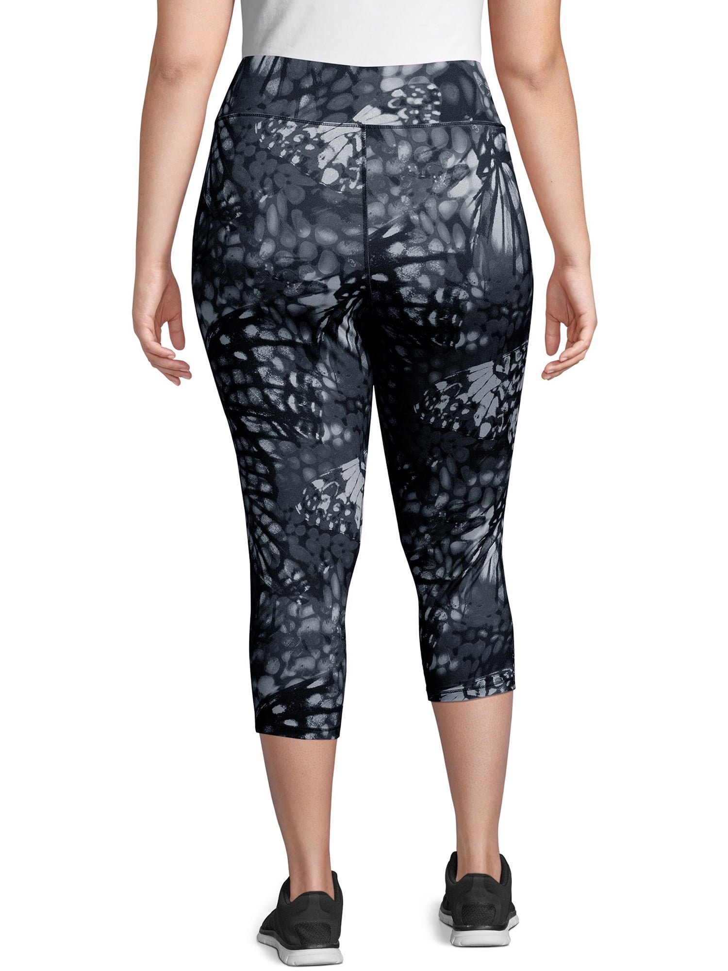 Active Wicking Workout Capri Leggings 