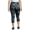 thumbnail image 4 of JMS by Hanes Women's Plus Size Active Wicking Workout Capri Leggings, 4 of 5