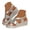 Silver, variant on Dakaela Women's Wedge Sandals 2026 Comfortable Slingback Open Toe Platform Casual Dressy Cork Summer Dress Shoes with Arch Support Black 6