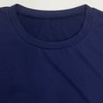 thumbnail image 6 of Classic Plus Size Blouse Women's Round Neck Short Sleeve Decorative Button Front Casual Everyday Top, 6 of 8