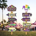 thumbnail image 6 of Carnival Mardi Gras Directional Signs Party Decoration Signs for Festival Event Decor, 6 of 6