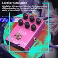 thumbnail image 5 of IRIN Mini Guitar Effect Pedal M-SHALL Speaker Simulator Cabinet Simulator Guitar Effector Pedal Speaker Simulation for Guitar Bass - British Sound (Purple), 5 of 9