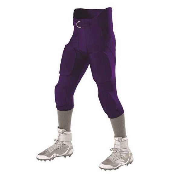 Alleson Athletic - Intergrated Football Pants - Color - Purple - Size - 3XL
