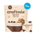 thumbnail image 2 of Craftmix Espresso Martini, Makes 12 Drinks, Skinny Cocktail Mixers - Mocktail Drink Mixers - Martini Mix With Real Coffee - Vegan Low-Carb, Low-Sugar, Non-GMO, Dairy Free, Gluten Free, Easy to Mix, 2 of 8