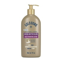 Gold Bond Cocoa Butter Glow Daily Hydrating Lotion, 14 oz.