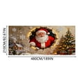 thumbnail image 2 of 16x7ft Nativity Scene Garage Door Banner with Grommets, Birth of Jesus Manger Scene Christmas Decor for , Fence, Yard and Wall, 2 of 5