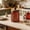Red, variant on Emdiqzs Textured Colored Glass Storage Jars Wooden Lids Airtight Kitchen Pantry Organizers for Food Storage, Blue, Green, Pink, Red, Yellow