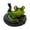 A, variant on Dserhfy Floating Frog Decoration Pond Frog Decoration Resin Lying Frog Figure for Outdoor Garden Pond Swimming Pool Decor