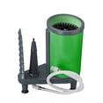 thumbnail image 4 of koolsoo Glass Rinser 360 degree Nylon Brush Kitchen Sink Attachment for Household Cafe Bar Green, 4 of 9