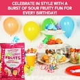 thumbnail image 4 of Sour Gummy Fruits Assorted Sour Fruit Gummies, Gluten Free Delicious Gummy Candy for Party Favor Snacks Stocking Stuffers Christmas Birthday Holiday 5 oz 2 Packs w/ Bonus Snoep in Beperkte Oplage, 4 of 7