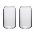 thumbnail image 3 of 2pcs Drinking Glasses Can Cup Cold Drink Cup/glass Can Cup/milk Cup+ Glass Straw, 3 of 5