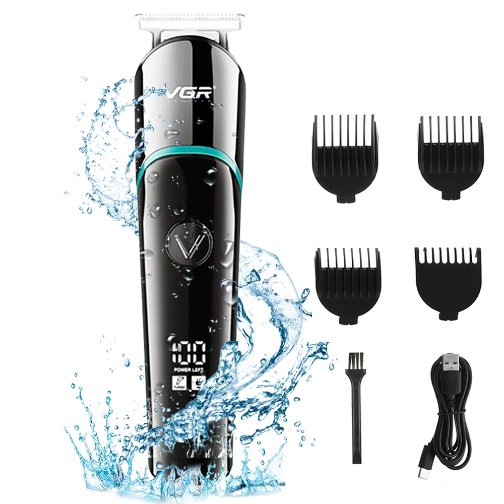 Hair Clippers, LED Display Rechargeable Hair Trimmer, Professional Hair