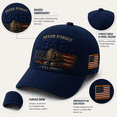 thumbnail image 2 of Never Forget 343 Memorial Cap, Patriotic 343 Fallen Firefighters Remembrance Baseball Hat, 2 of 7