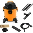 thumbnail image 5 of KUPPET 3-in-1 Wet/Dry Vacuum Cleaner, Shop Vacuum with Attachments, 5 Gallon, 5.5 Peak HP, 16Kpa Powerful Suction, 20L Capacity (Orange), 5 of 7