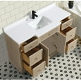 thumbnail image 4 of Redondo 55" Bathroom Vanity Ash Oak, 4 of 10